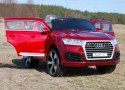 Samochód Na Akumulator Audi Q7 Czerwony Lakierowany / 2188