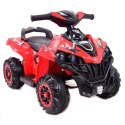 Quad Na Akumulator Atv Czerwony Z Dźwiękami I Światłami/jh9228