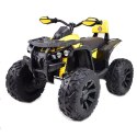 Quad Na Akumulator Power Hero Żółty - 4x4 QLS3288