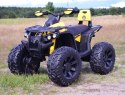 Quad Na Akumulator Power Hero Żółty - 4x4 QLS3288