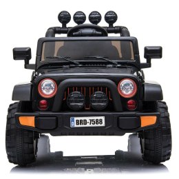 Jeep Na Akumulator Fulltime Czarny 4x4 /7588
