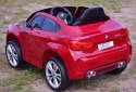 Auto Na Akumulator BMW X6M Czerwony Lakier / 2199