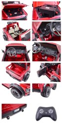 Auto Na Akumulator Ford Super Duty 4x4 Czerwony /sx2088