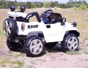Jeep "Keep" Biały Z Funkcją Bujania /fb716