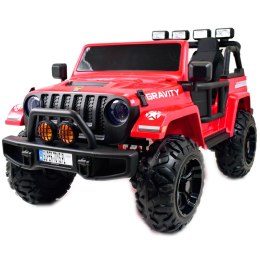 Jeep Na Akumulator Gravity Czerwony /s609