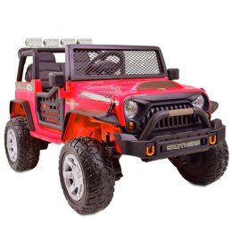 Jeep Na Akumulator 4x4 Rough Speed Czerwony/xmx-617