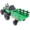 Traktor Na Akumulator Agriculture Z Przyczepą Zielony 2x200 JC000b