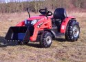 Traktor Na Akumulator Power Z Łyżką Czerwony ZP1008a