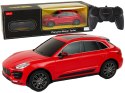 Samochód Zdalnie Sterowany Porsche Macan Turbo 1:24 Rastar Czerwony