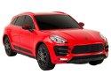 Samochód Zdalnie Sterowany Porsche Macan Turbo 1:24 Rastar Czerwony