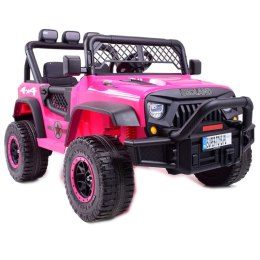 Jeep Na Akumulator Geoland Różowy /brd-2108
