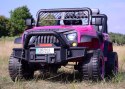 Jeep Na Akumulator Geoland Różowy /brd-2108