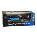 Samochód Zdalnie Sterowany Bugatti Veyron licencja 1:24 niebieski