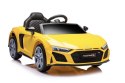 Auto Na Akumulator Audi R8 Żółte