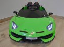 Auto na Akumulator Lamborghini Aventador Zielony