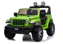 Auto na Akumulator Jeep Wrangler Rubicon Zielony