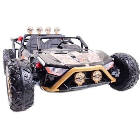 Mega Buggy Beast Czarny Dla 2 Dzieci /js3168