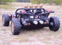 Mega Buggy Beast Czarny Dla 2 Dzieci /js3168