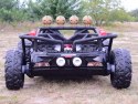 Mega Buggy Beast Czarny Dla 2 Dzieci /js3168