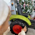 Traktor na Pedały Claas Duży z Przyczepką od 3 lat, Falk