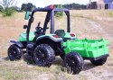 Olbrzymi Traktor Na Akumulator Z Przyczepą 4x4 /blt206
