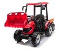 Olbrzymi Traktor Na Akumulator Z Przyczepą 24 V, 400w, Pilot Czerwony/js-3158b-24v