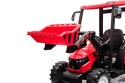 Olbrzymi Traktor Na Akumulator Z Przyczepą 24 V, 400w, Pilot Czerwony/js-3158b-24v