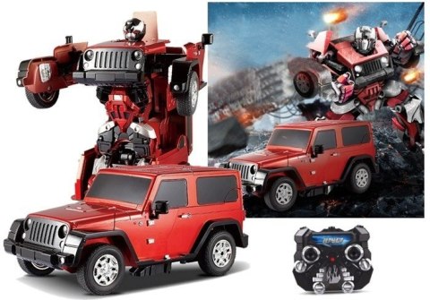 Robot Zdalnie sterowany Transformacja Auto RC Jeep