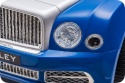 Auto Na Akumulator Bentley Mulsanne Niebieski Oświetlenie LED