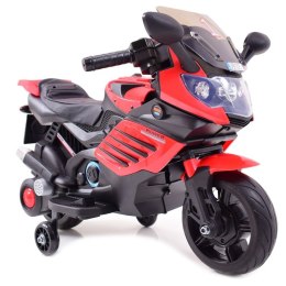 Motor Ścigacz Power 158 Czerwony - Pierwszy Motorek Dla Dziecka, Miękkie Siedzenie, Miękkie Koła Eva/lq158