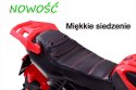 Motor Ścigacz Power 158 Czerwony - Pierwszy Motorek Dla Dziecka, Miękkie Siedzenie, Miękkie Koła Eva/lq158