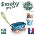 Smoby Wózek z wiaderkiem i akcesoriami do piasku z bioplastiku