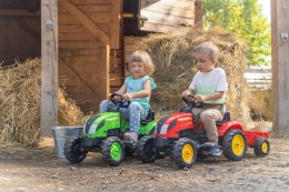 FALK Country Farmer Traktorek na Pedały z Przyczepką Zielony 2-5 lat